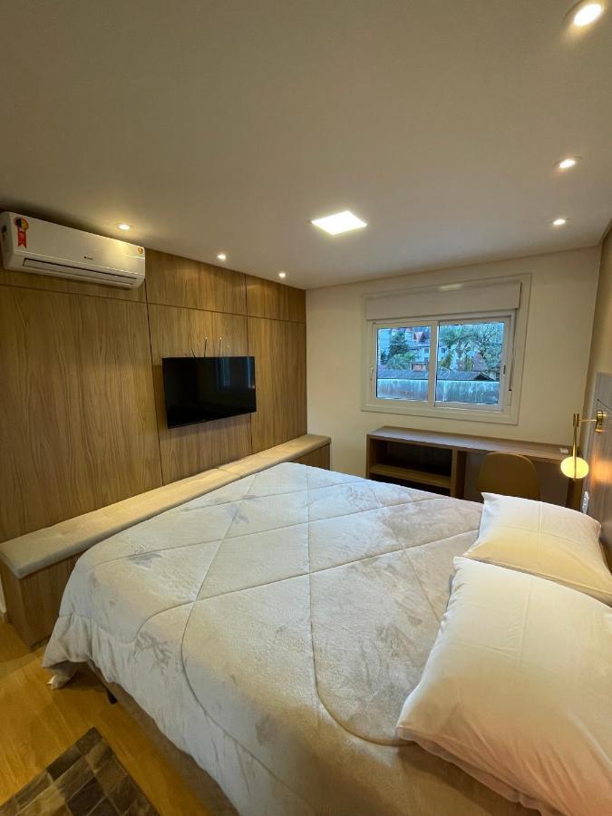 Apartamento Espetacular, 2 Suites, A 30M Da Rua Coberta Gramado Exterior foto